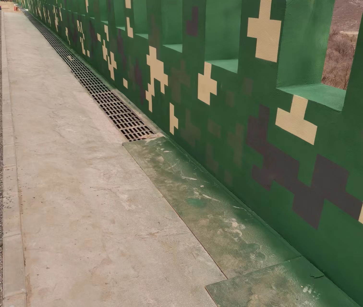 酉阳围墙迷彩喷涂,数迷彩漆